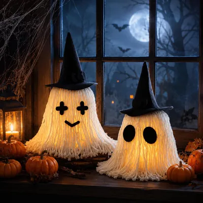 Productafbeelding van Halloween-decoratie, 2 stuks, om op te hangen, voor een griezelige sfeer
