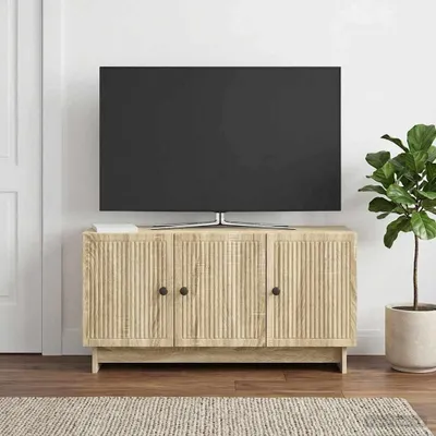 Obrázek produktu pro Maison Exclusive – Televizní skříňky, rozměry 99 x 34,5 x 50 cm, materiál: dřevotříska, Imitace: sonoma