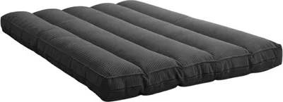 Produktbild von Futon abnehmbarer Bezug 2 Personen aus Cord BANANAIR 140x190 cm dunkelgrau