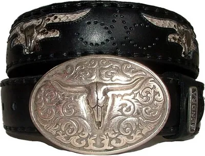 Image de Sendra Gürtel Python 8322 schwarz