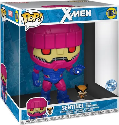 Produktbild von X-Men - Sentinel with Wolverine 1054 Special Edtion - Funko Pop! Vinyl Figur
