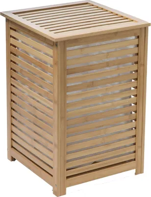 Zdjęcie produktu dla Atmosphera Kosz na pranie bambusowy LANDRE 40x40x58 cm