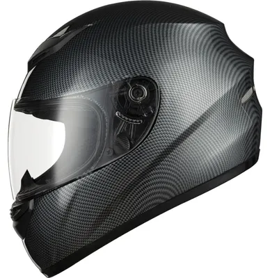 Productafbeelding van Volledige helm voor volwassenen, maat M (57-58 cm), koolstofvezel, gecertificeerd volgens ECE 22.06
