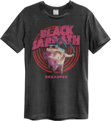 Produktbild von Black Sabbath T-Shirt Herren Amplified Collection - Paranoid charcoal XL