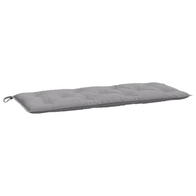 Zdjęcie produktu dla vidaXL Poduszka na ławkę ogrodową szara 120x50x7 cm tkanina Oxford