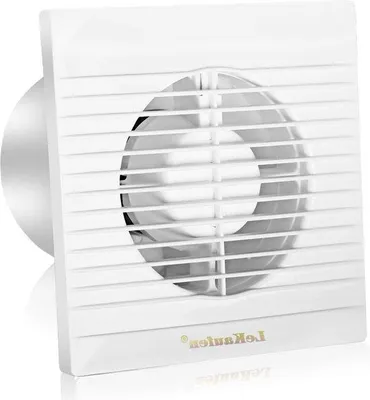 Produktbild von Ventilator für Badezimmer 100 mm Durchmesser Wandventilator für Entfeuchtung und Belüftung 150 m³/h leise