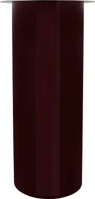 Produktbild von Bodenkerzenständer Art Deco 140 Pflaume / Silber