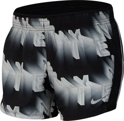 Produktbild von NIKE 10K Running Short Women schwarz/grau - L