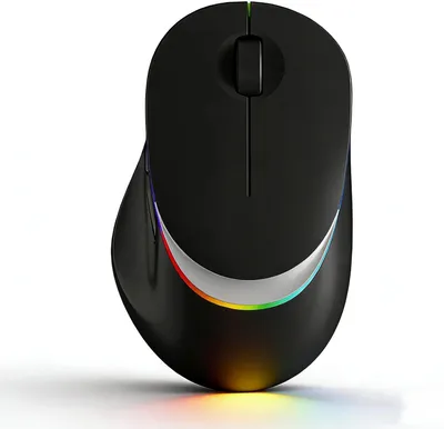 Image de Souris sans fil Bluetooth 2,4G double mode, silencieuse, rechargeable, éclairage RVB, compacte, portable pour PC, ordinateur portable, Mac, tablette, bureau, école, étudiants