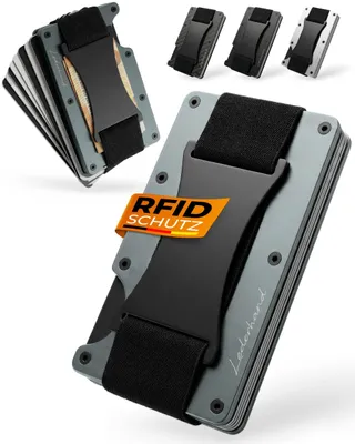 Image de Elzusha - Support de carte compact avec protection RFID