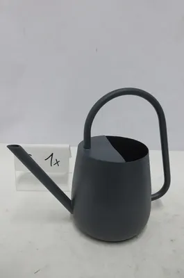 Productafbeelding van Gilde Gießkanne, Gießkanne, "Metallo", Metall, dunkelgrau, VE 3, L. 12 cm, B. 24 cm, H. 20 cm Höhe: 20.00 cm Breite: 24.00 cm Tiefe: 12.00cm  55682