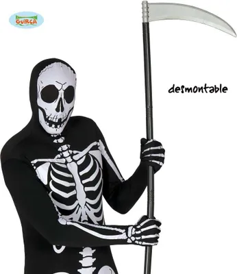 Produktbild von Zusammensteckbare Sense zum Halloween Sensenmann Kostüm 100cm