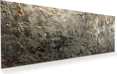 Produktbild von Glasbild 125x50cm in XXL für Wohnzimmer, Schlafzimmer Motiv Abstrakte Oberfläche