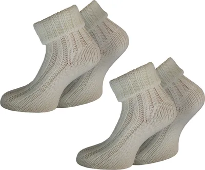 Produktbild von normani 2 Paar Alpaka-Socken mit Umschlag