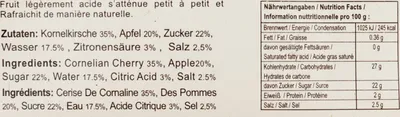Produktbild von Pamir Kirsch-Apfel-Paste (Cornelian Cherry) – 115 g – Fruchtig-säuerliche Paste mit Kernen für vielseitigen Genuss