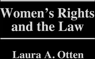Produktbild von Women's Rights and the Law