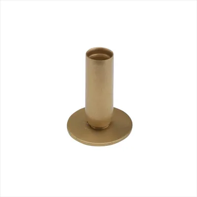 Obrázek produktu pro Solidchoice - Elegantní zlatá svícenka, 8 cm - Dekorace na stůl pro svatby
