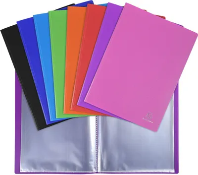 Produktbild von Exacompta 8840E Folder PP 500µ 40 DIN A4 Hüllen verschiedene Farben