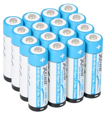 Produktbild von 16x XCell Mignon AA Akku Ni-MH 1,2V 2900mAh