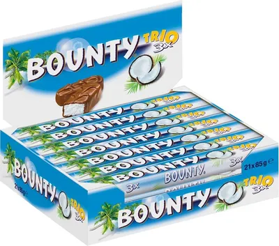 Produktbild von Bounty Trio 21 Riegel x 85g