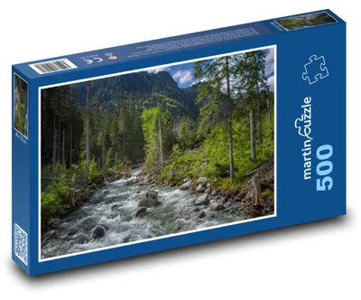 Zdjęcie produktu dla martinpuzzle - Puzzle 500 - Dzika rzeka na Słowacji, w Tatrach