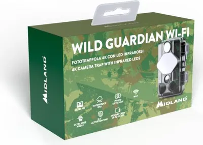 Productafbeelding van Midland Wild Guardian, Wi-Fi camera, geschikt voor dag- en nachtopnames, wildcamera