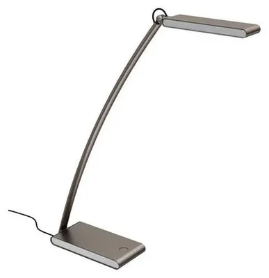 Stolová lampa, LED, 4,8 W, ALBA "Ledtouch", s USB portom