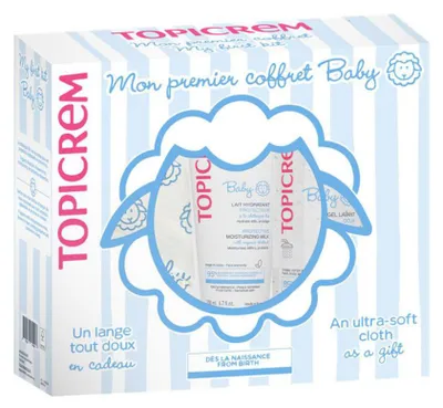 Imagen del producto de LECHE HUMEDECENTE PARA BEBÉS 500 ML + GEL LIMPIADOR 75 ML. 2 unidades