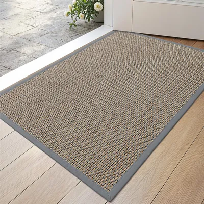 Produktbild von Fußmatte Innen 60 x 90 cm, Grau, rutschfest, saugfähig