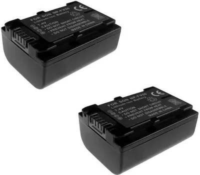 Produktbild von 2x Trade-Shop Kamera Li-Ion Akku 1100mAh für Sony DCR-DVD109E DCR-DVD202E DCR-DVD203E DCR-DVD205E DCR-DVD304E DCR-DVD305E DCR-DVD306E DCR-DVD310E