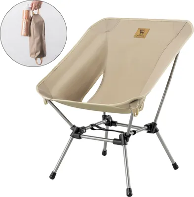 Sedia Da Campeggio Pieghevole Leggera Con Braccioli In Legno E Tasca Portabicchieri – Portatile 3,3 Kg Per Spiaggia, Picnic, Concerti