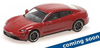 Produktbild von Minichamps 1:87 PORSCHE TAYCAN TURBO S - 2019 - RED