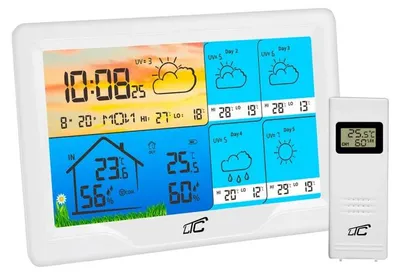 Produktbild von LTC URZ3511LX SMART Wetterstation mit Farbdisplay von TYUA