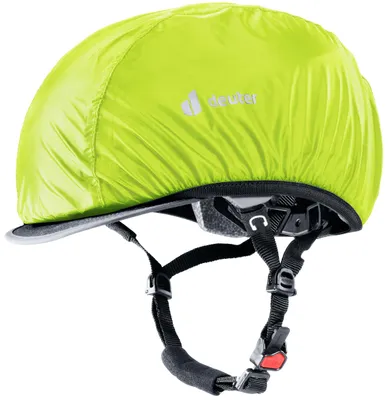 Produktbild von Helmet Helmüberzug M Neon - Wasserdichter Regenschutz mit Reflektoren für Fah...