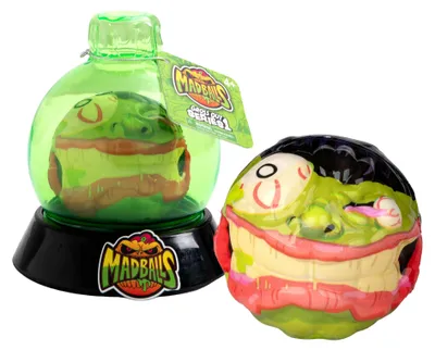 Image de Bizak Madballs, ces boules de monstres avec un design effrayant, peuvent rebondir jusqu'à