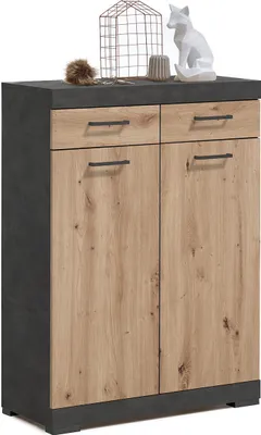 Obrázek produktu pro Schuhschrank >Birkenhead< in Matera - 80x109,5x35cm (BxHxT)