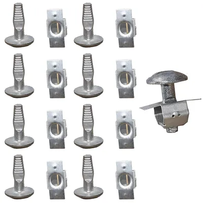 Productafbeelding van Set van 10 beschermclips van aluminiumlegering voor motorsubplaat