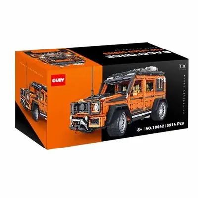 Obrázek produktu pro Guly Raceforge Offroad SUV 1:8 – stavebnice terénního vozu s 3914 díly, technický model s motorem a odpružením, kompatibilní