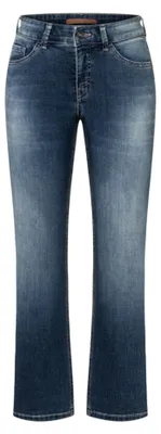Produktbild von Mac - Damen 5-Pocket Jeans, Carrie (5954-90-0389L), Größe:W38, Länge:L28, Farbe:stormy midblue brown (D598)