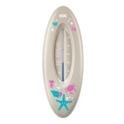Image de NUK 10256187 Thermomètre de bain gris clair