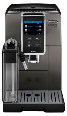 Obrázek produktu pro De’Longhi Dinamica Plus ECAM372.95.TB, Espresso kávovar, 1,8 l, Kávová zrna, Mletá káva, Vestavěný mlýnek, 1450 W, Titanová