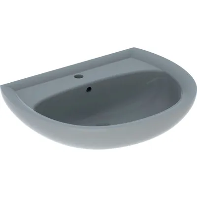 Produktbild von Geberit Waschtisch RENOVA mit Hahnloch, mit Überlauf 650 x 510 mm manhattan 223065010