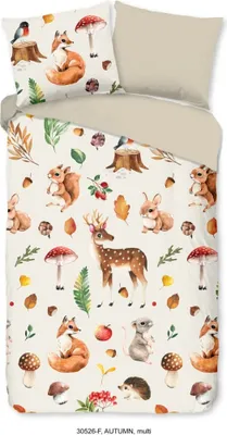 Immagine prodotto di Set di biancheria da letto per bambini Good Morning Autunno 140×200/220 cm