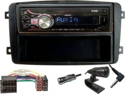 Produktbild von Bluetooth USB Aux In SD Karten Radio für Mercedes C Klasse W203 2000 bis 2007