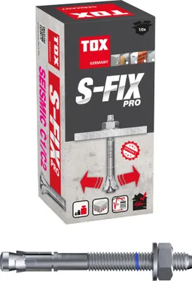 Produktbild von TOX  Bolzenanker S-Fix Pro M16x145/28 (10 Stk.), 04010234