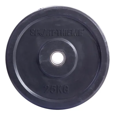 Produktbild von Sport-Thieme Hantelscheibe "Bumper Plate", bunt, 25 kg, Dunkelgrau