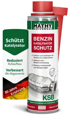 Produktbild von MATHY-KSB Katalysator-Schutz Benzin 250 ml - Benzin-Additiv für Katalysator & Abgassystem
