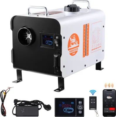 Produktbild von Diesel Luftheizung 12V/24V 8kW - Bluetooth APP - Fernbedienung - mobile Dieselheizung für Wohnmobile und Boote
