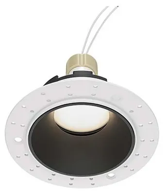 Immagine prodotto di Luce da incasso, alluminio, 1 luce, bianco nero, D 10,2 cm