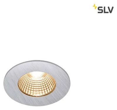 Zdjęcie produktu dla SLV Patta-I LED zewnętrzna lampa wpuszczana okrągła IP65 srebrna SLV 1002100